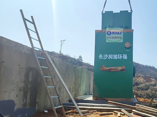 200噸一體化凈水設(shè)備投入使用；